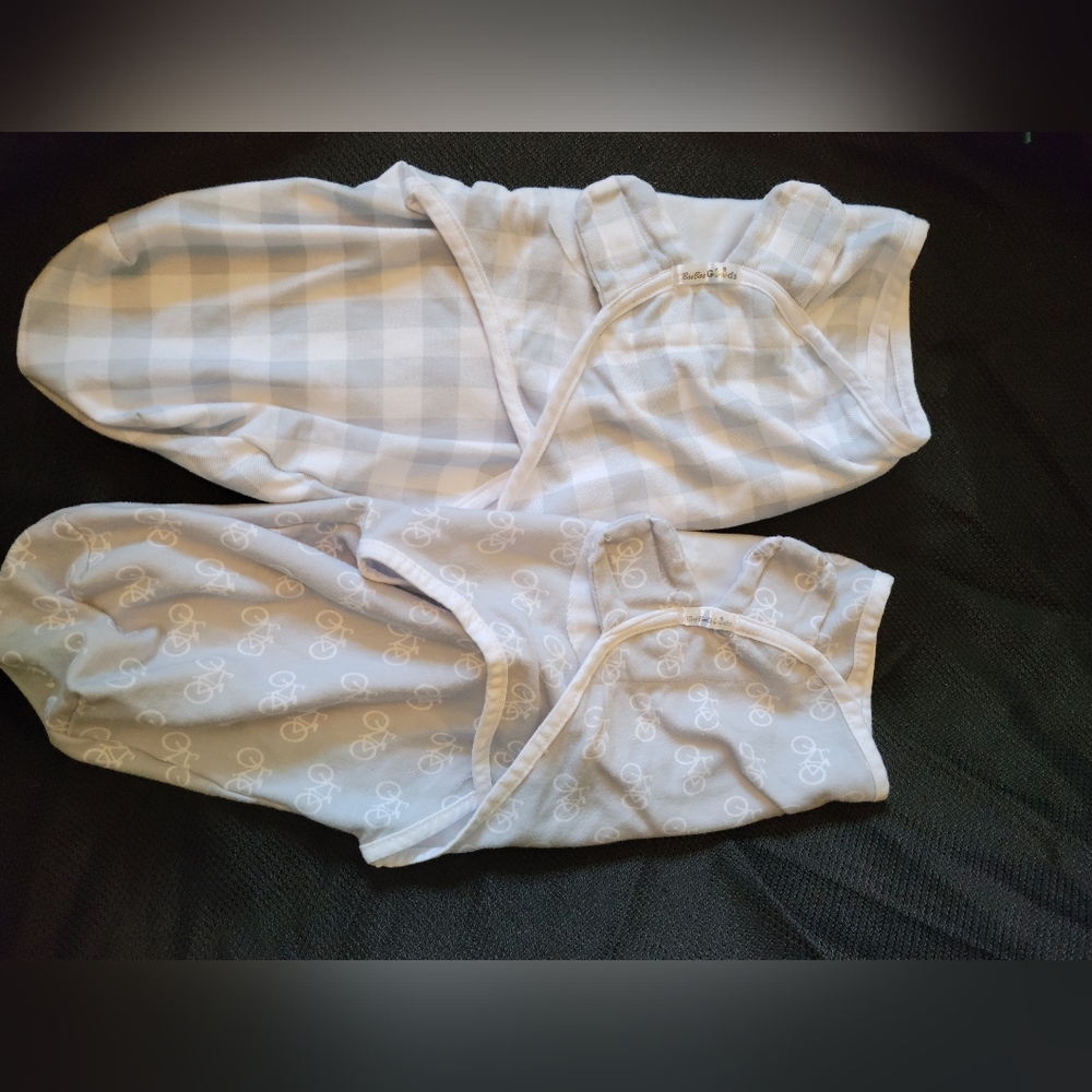 Gray, newborn-3 months Swaddles